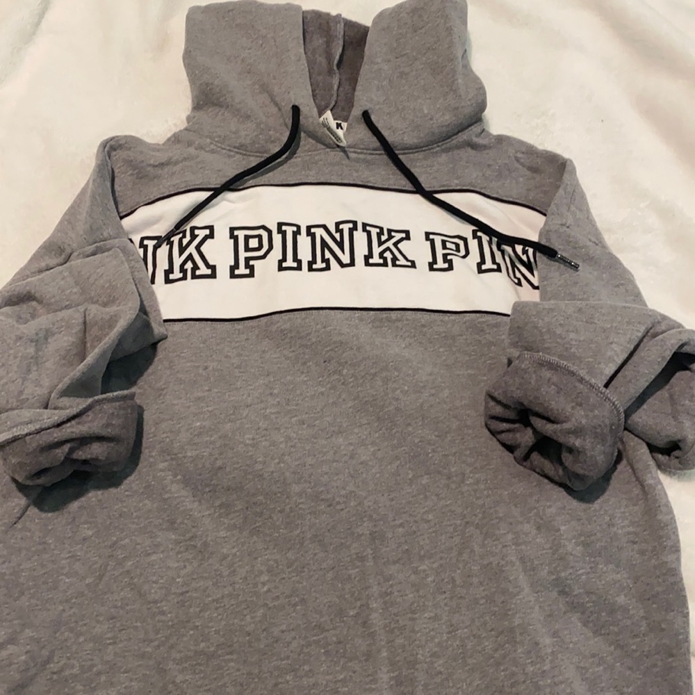 Victoria’s Secret Pink Grey Hoodie